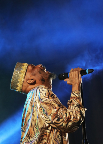Reggae legend Jimmy Cliff performs at the Bay of Islands Music Festival