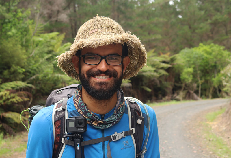 Daniel Nogueira, Brazil/New Zealand, in Waitangi Forest