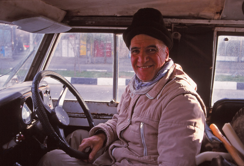 My taxi driver from Tabriz to Kandovan
