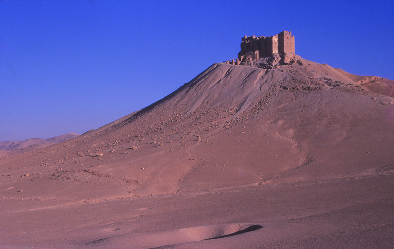 The 13th century Arab castle Qala'at ibn Maan