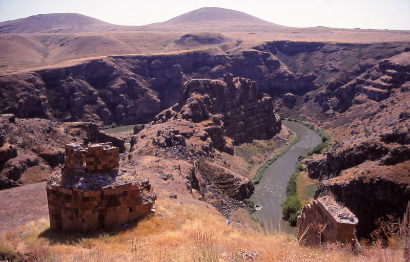 The ruins of Ani, a 10th century Armenian city