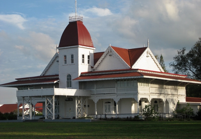 The Royal Palace in Nuku’alofa was built in 1867
