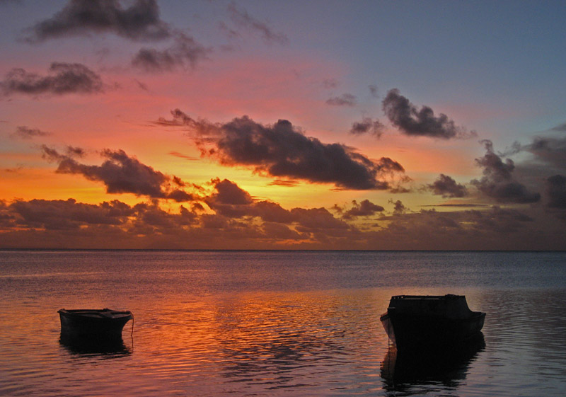 Sunset at Pangai, Ha’apai Islands
