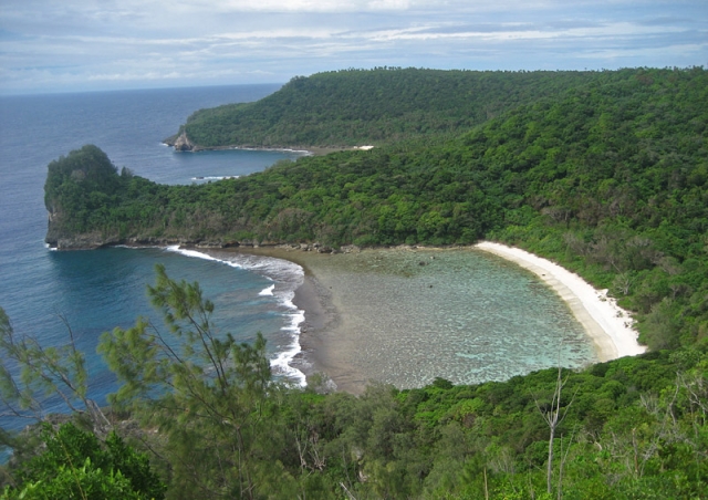 ‘Utula’aina Point on the northern coast of Vava’u Island