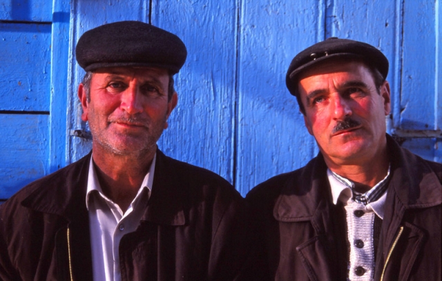 Telephone exchange workers in Lahıc