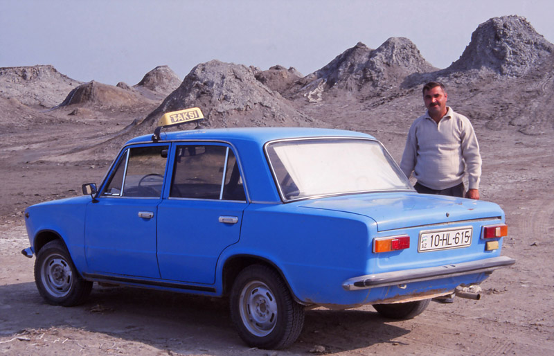 Şoxradin, my taxi driver to Qobustan
