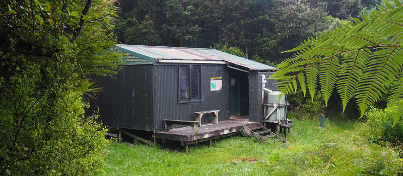 The Tangihua Ranges boast one of only a handful of trampers' huts in Northland. 