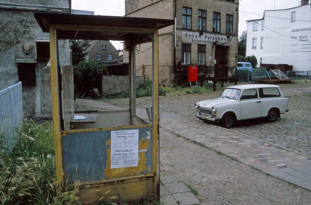 Rostock, East Germany, 1990