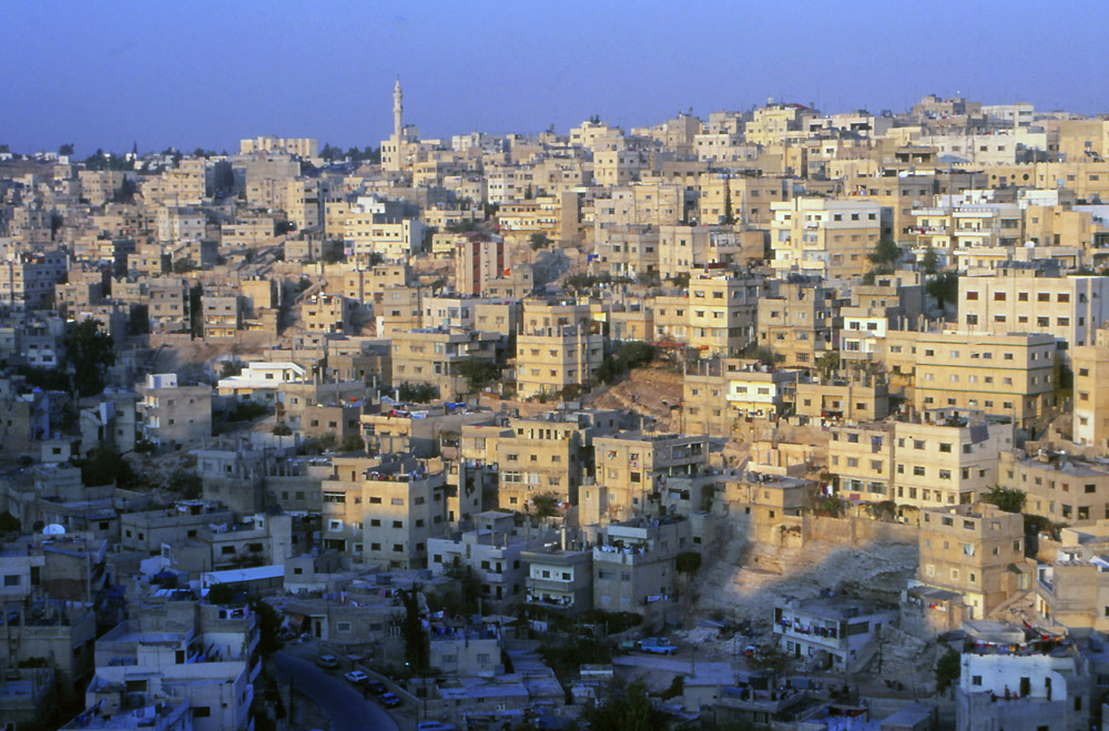 The concrete jungle of Amman, Jordan’s capital