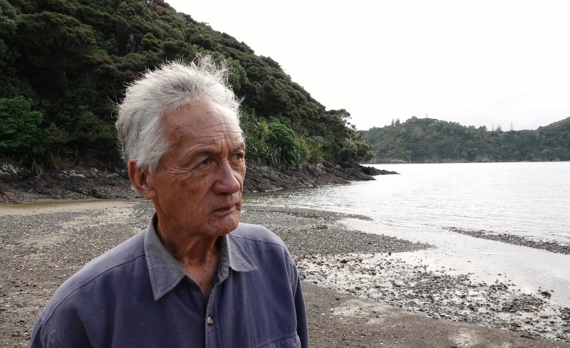 Matutaera Clendon says he has no intention of leaving Moturua Island. 